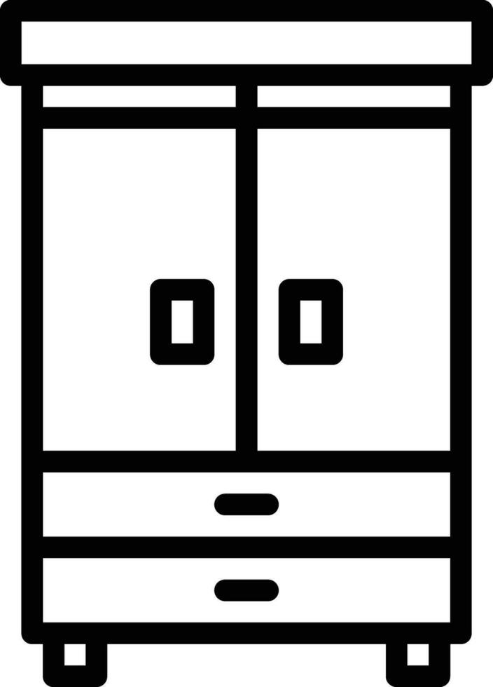 Wardrobe Vector Icon