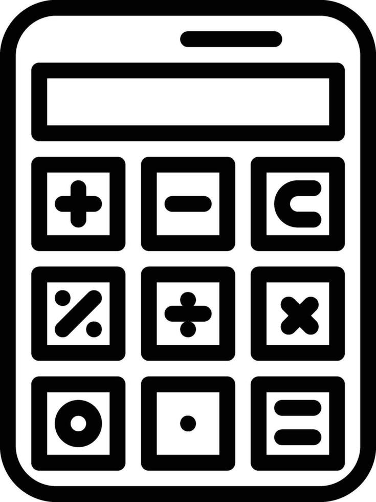 Calculator Vector Icon