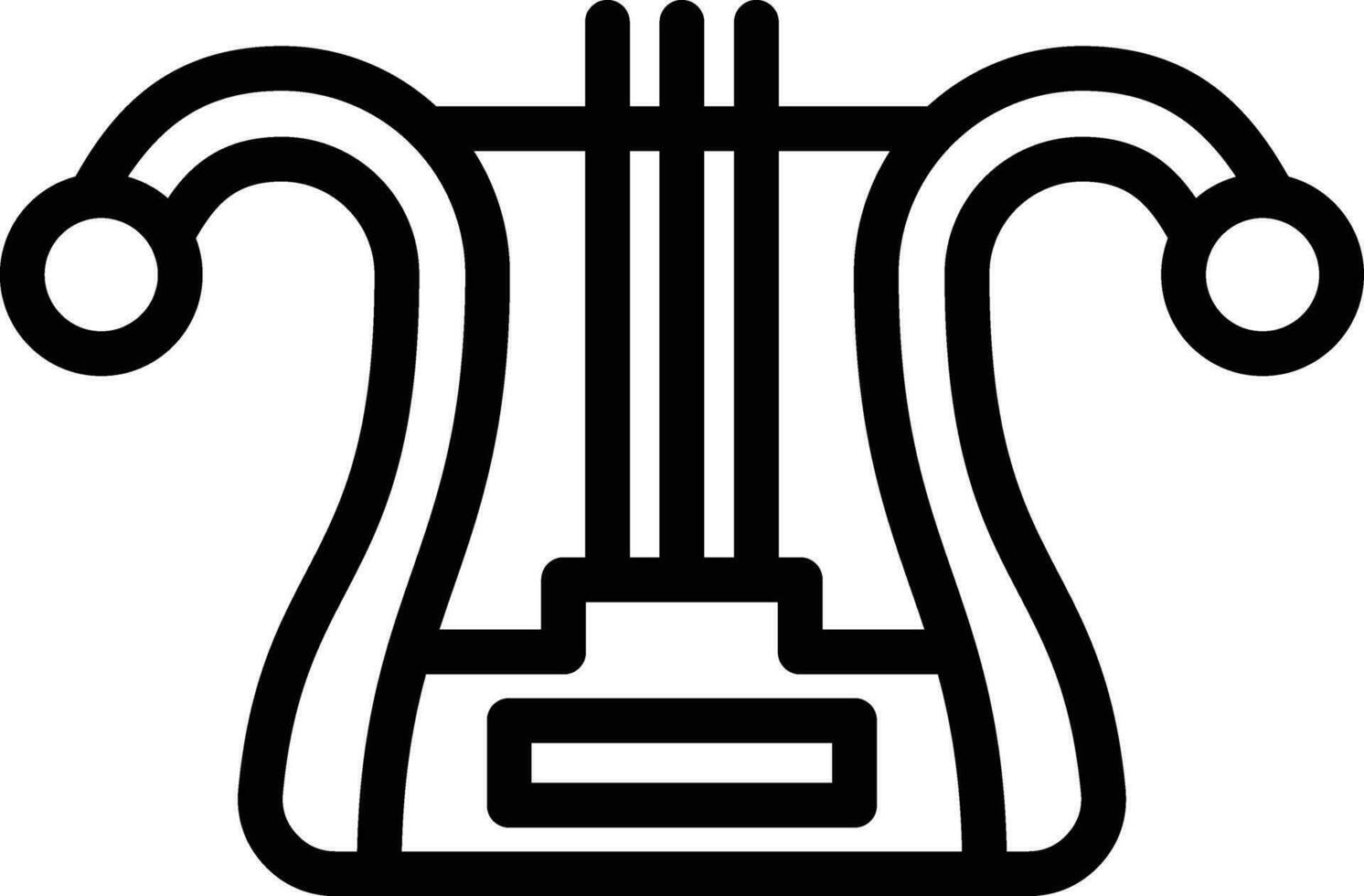 Lyre Vector Icon