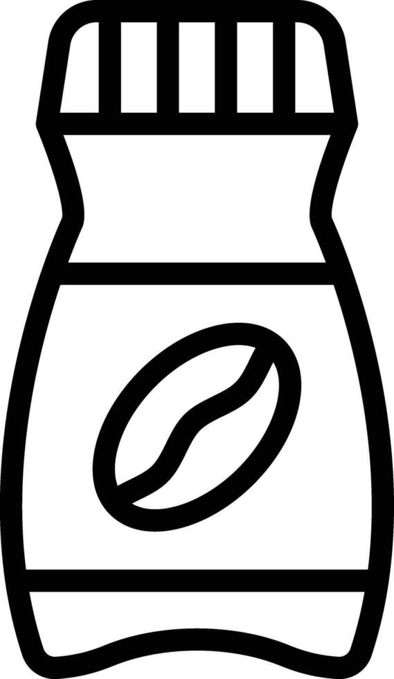 Coffee Jar Vector Icon