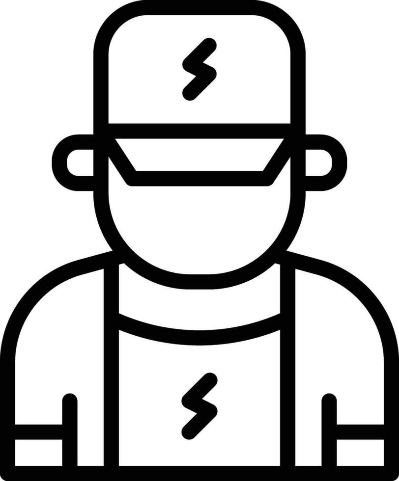 Electrician Vector Icon
