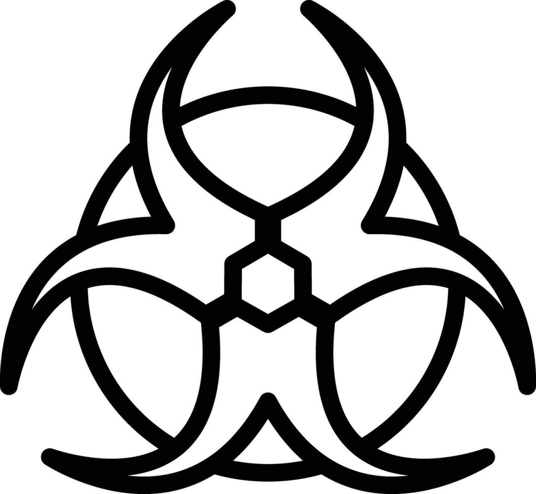 Biohazard Vector Icon