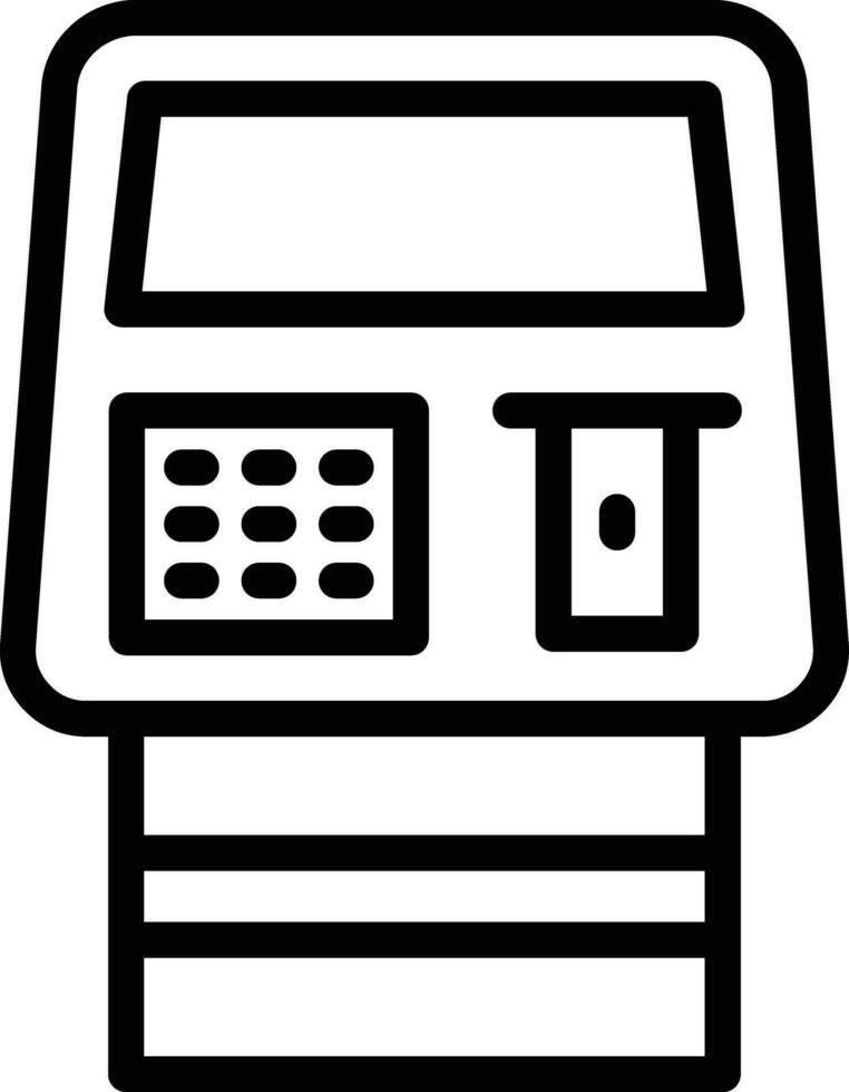 ATM Vector Icon
