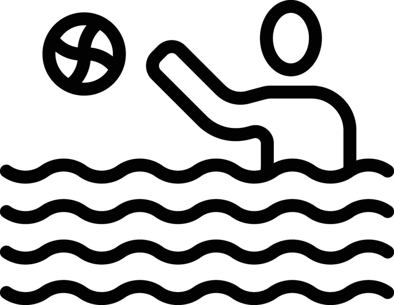 Waterpolo Vector Icon