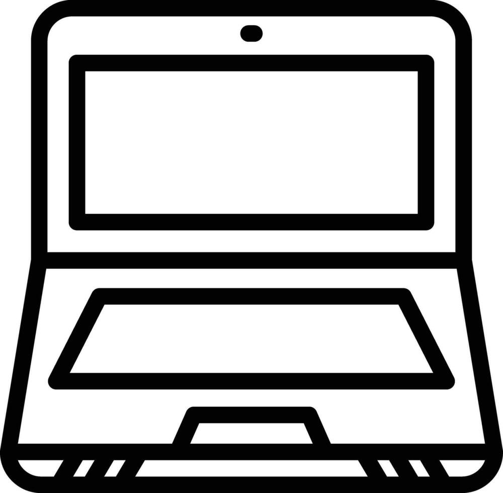 icono de vector de laptop