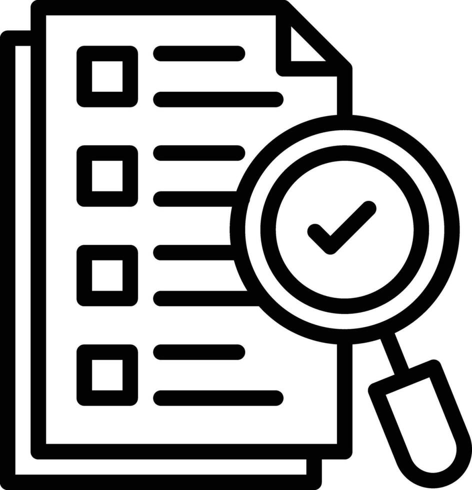 Audit Vector Icon
