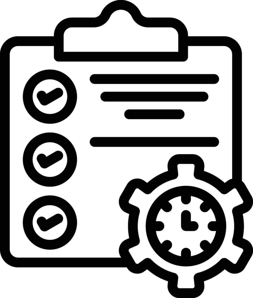 Project Management Vector Icon