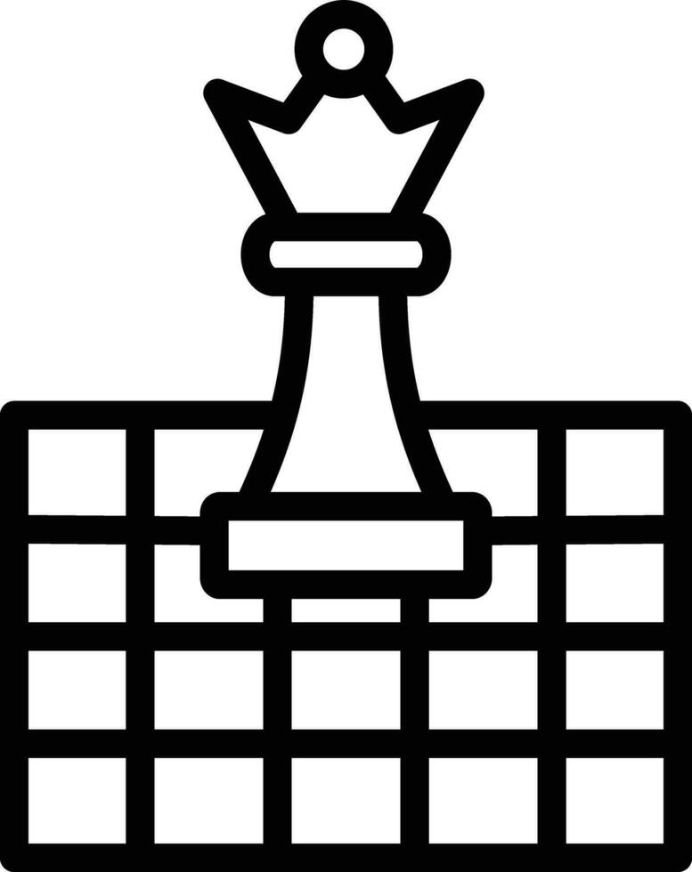 Chess Game Vector Icon
