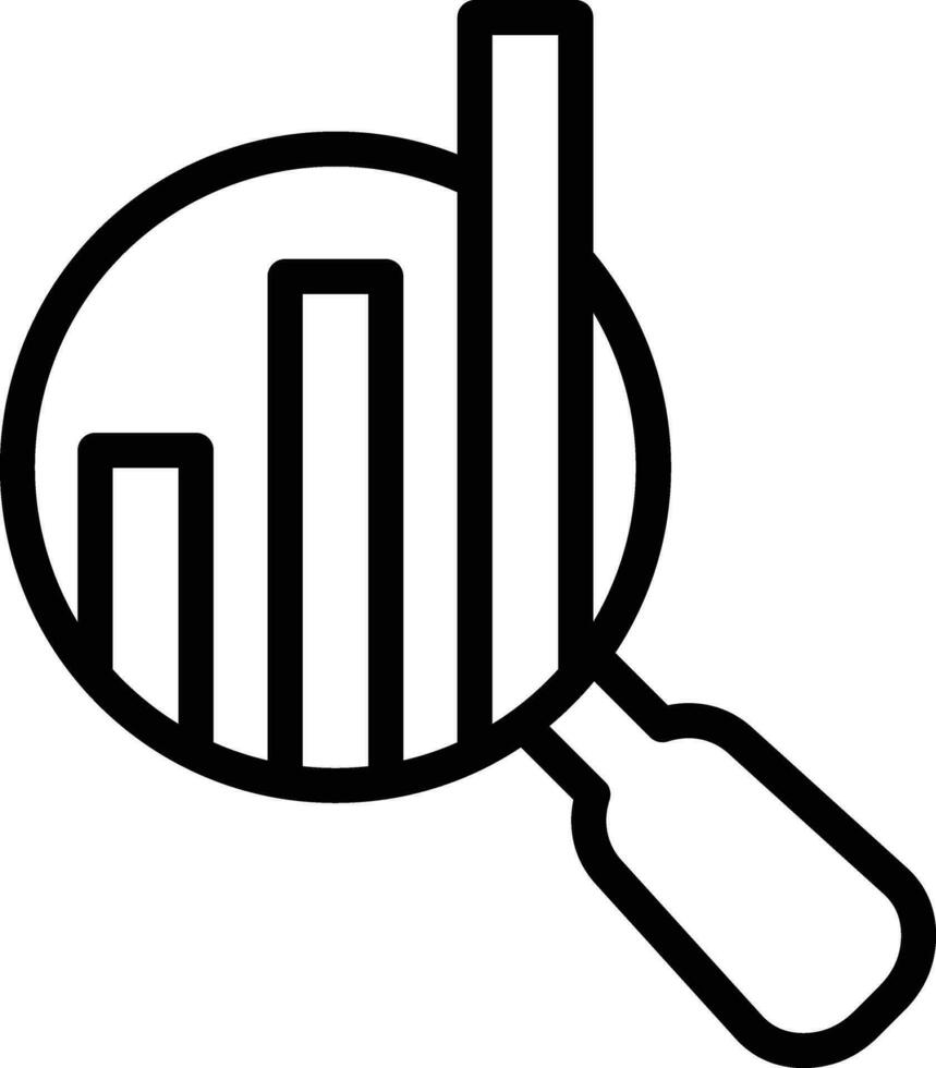 Statistical Analysis Vector Icon