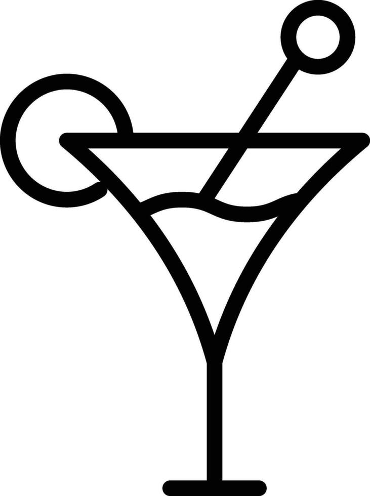 Cocktail Vector Icon