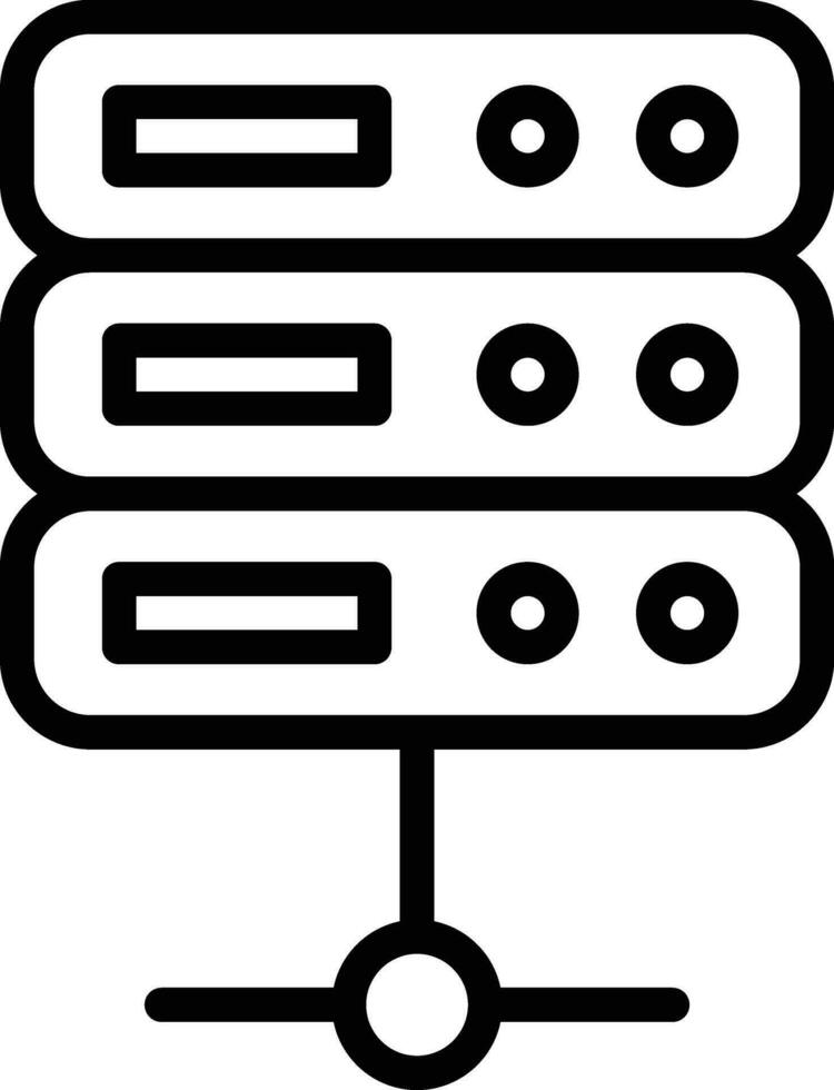 Server Vector Icon