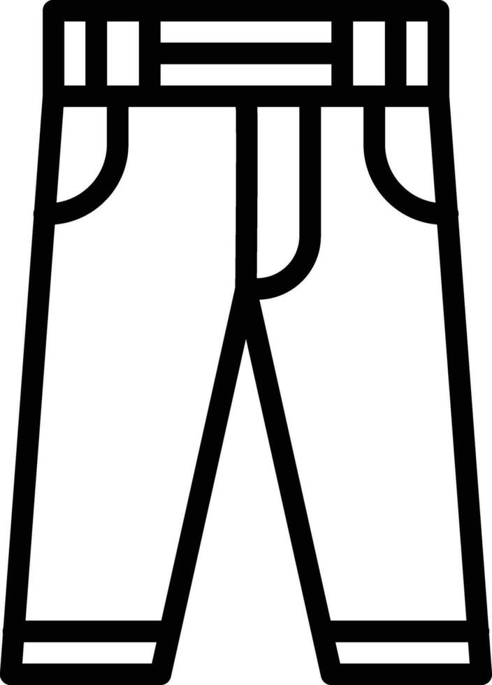 Trousers Vector Icon
