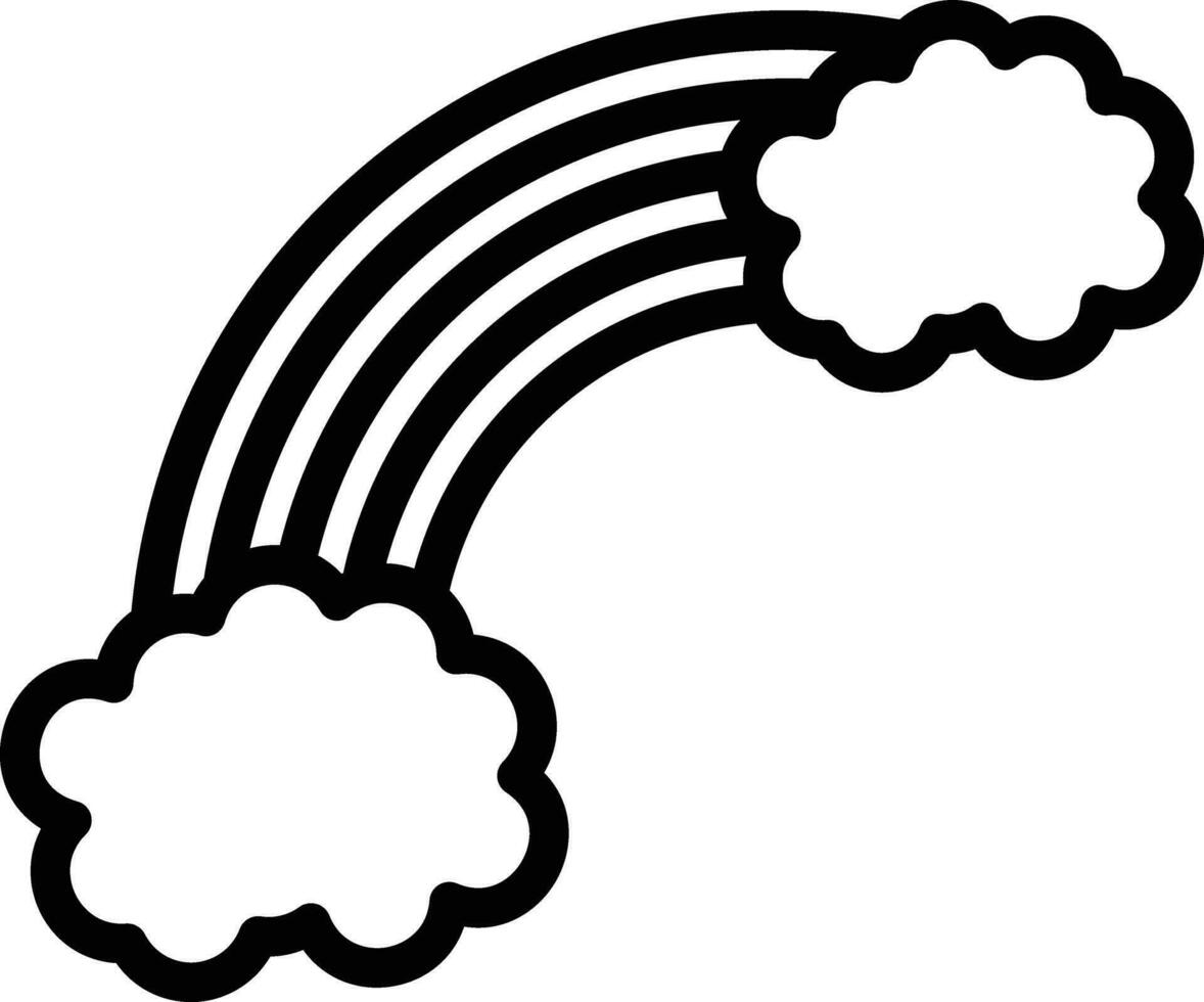 Rainbow Vector Icon