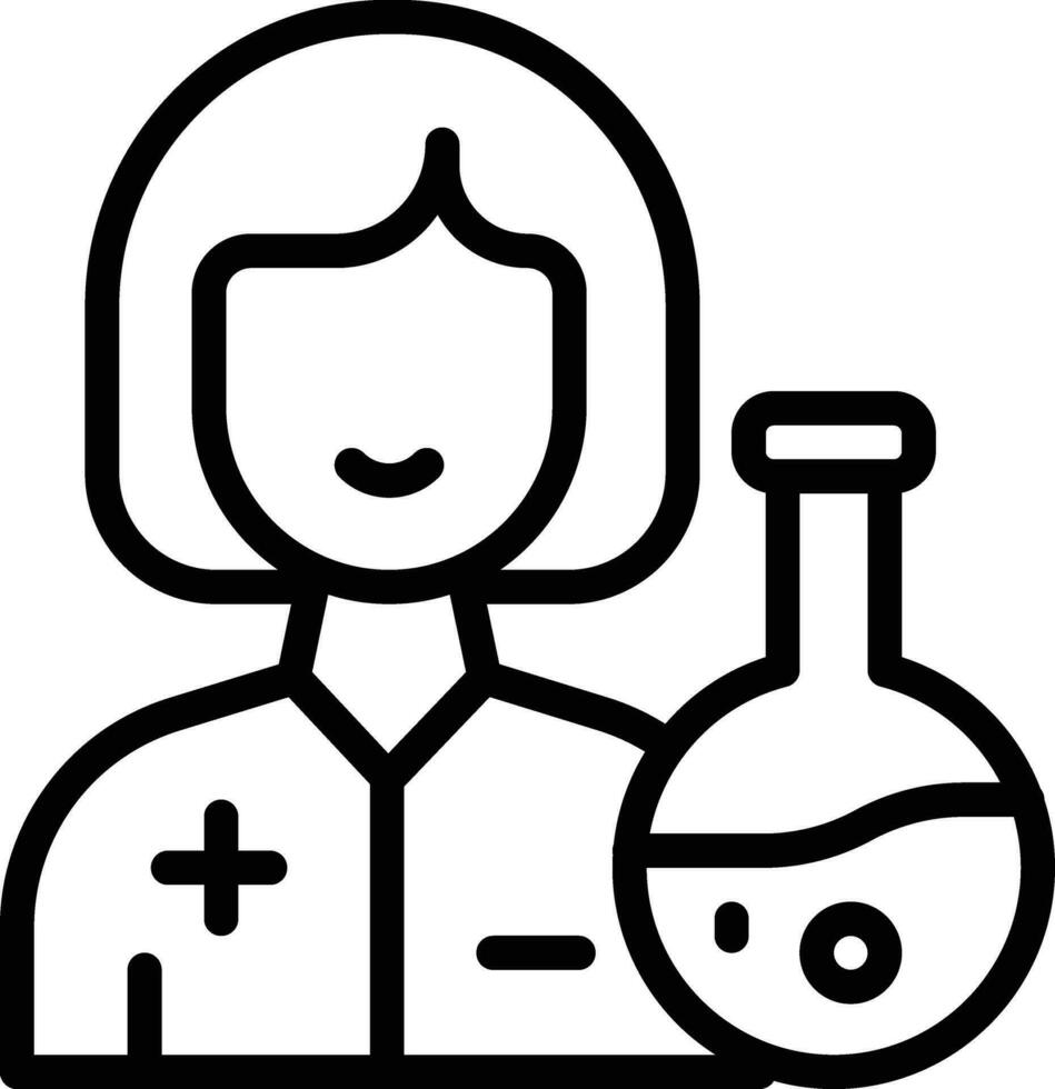Chemist Vector Icon