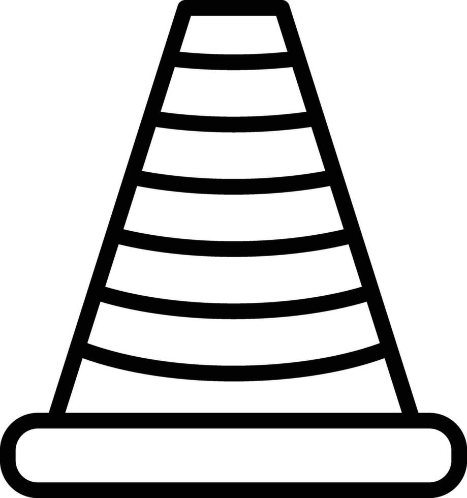 Road Cone Vector Icon