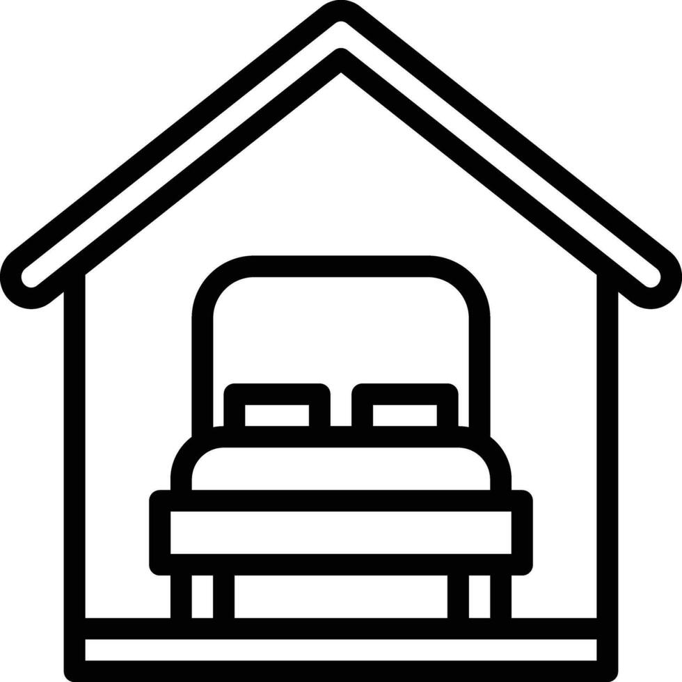 Accomodation Vector Icon