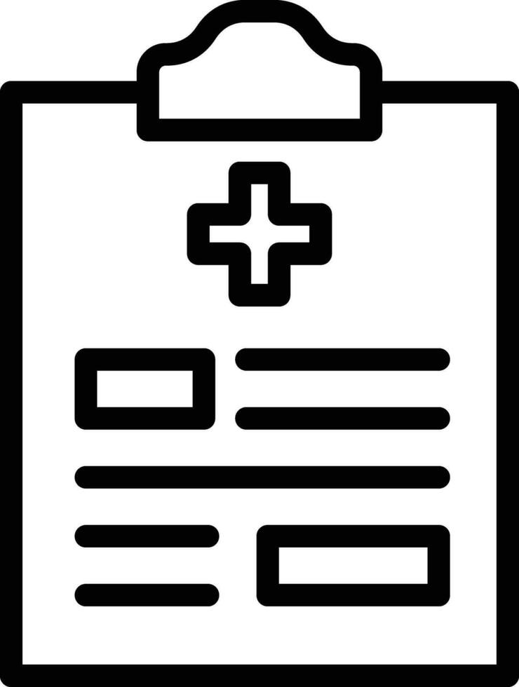Medical Report Vector Icon