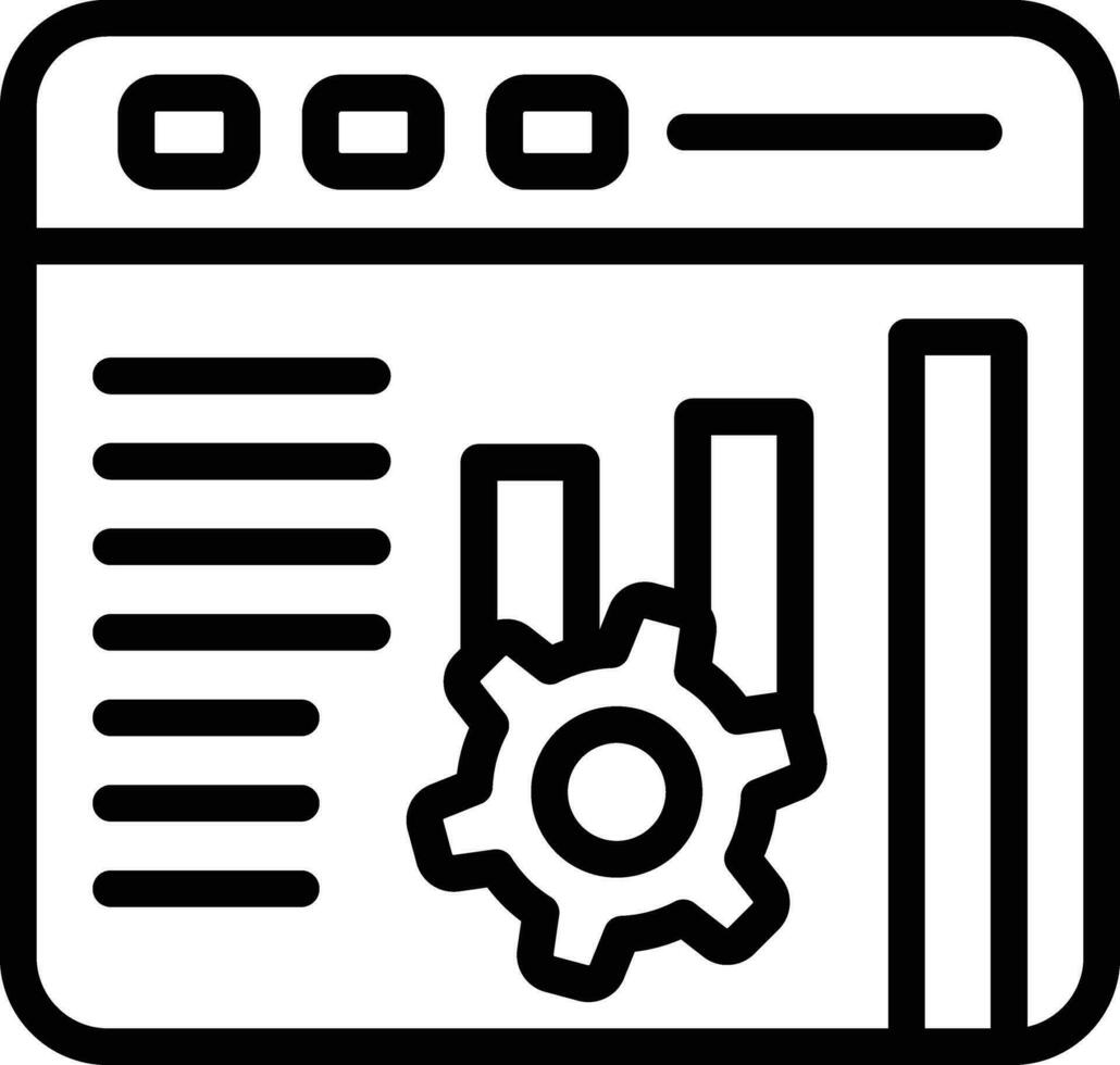 Web Optimization Vector Icon