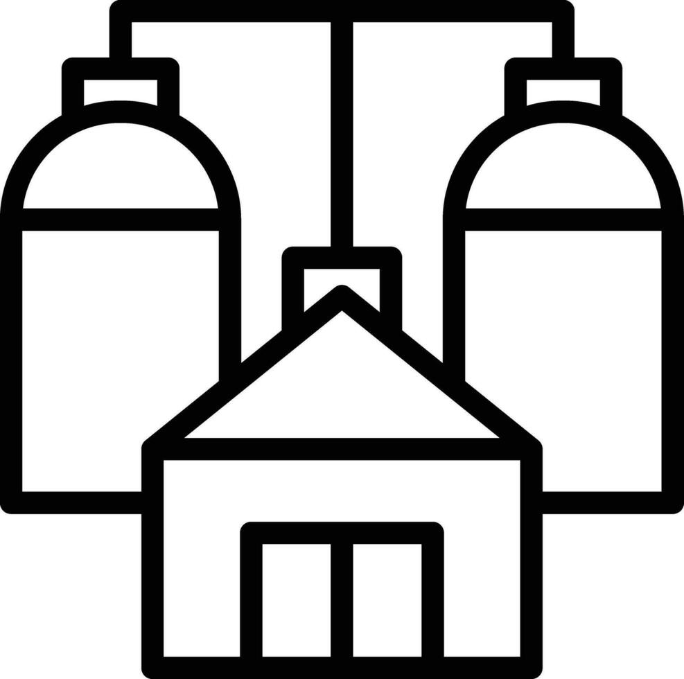 Biogas Vector Icon