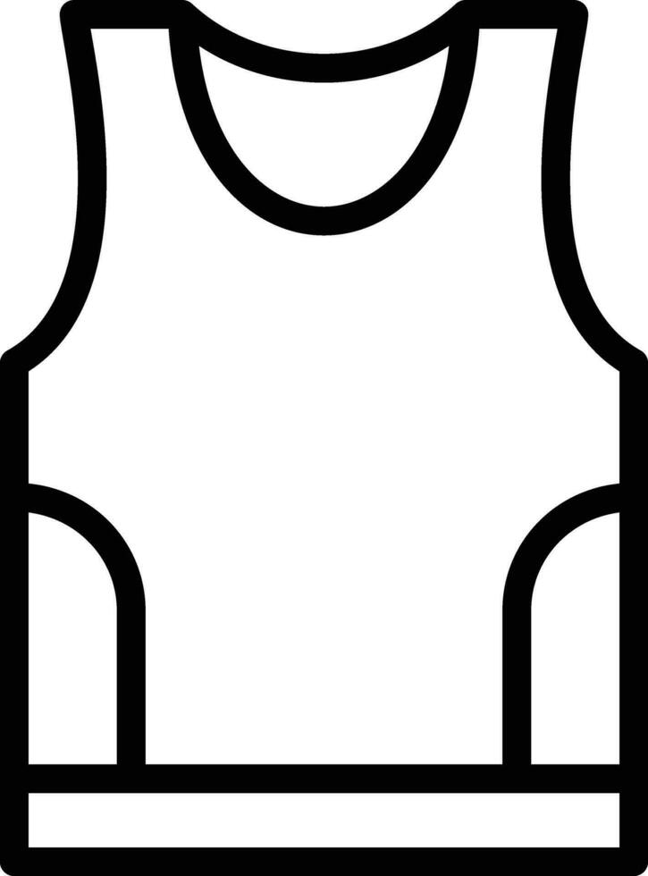 Tank Top Vector Icon