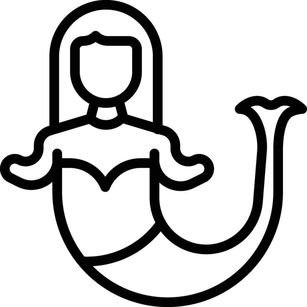 Mermaid Vector Icon