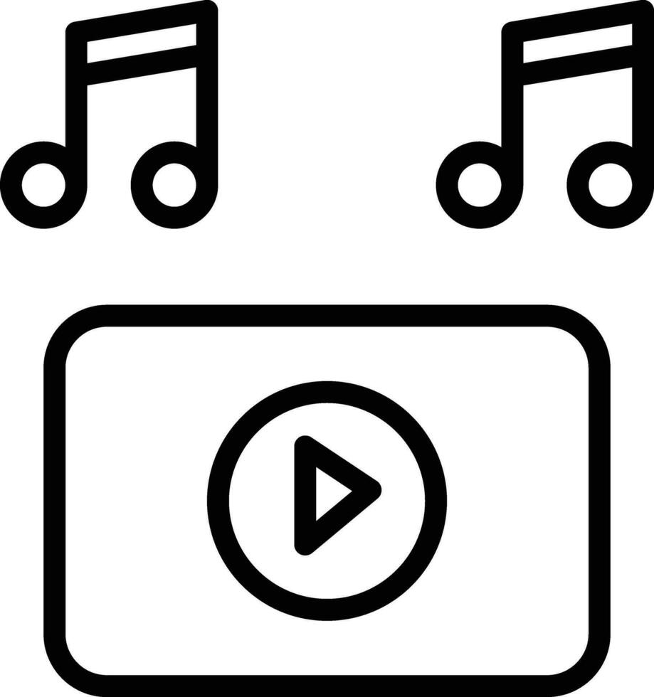 Music Player Vector Icon