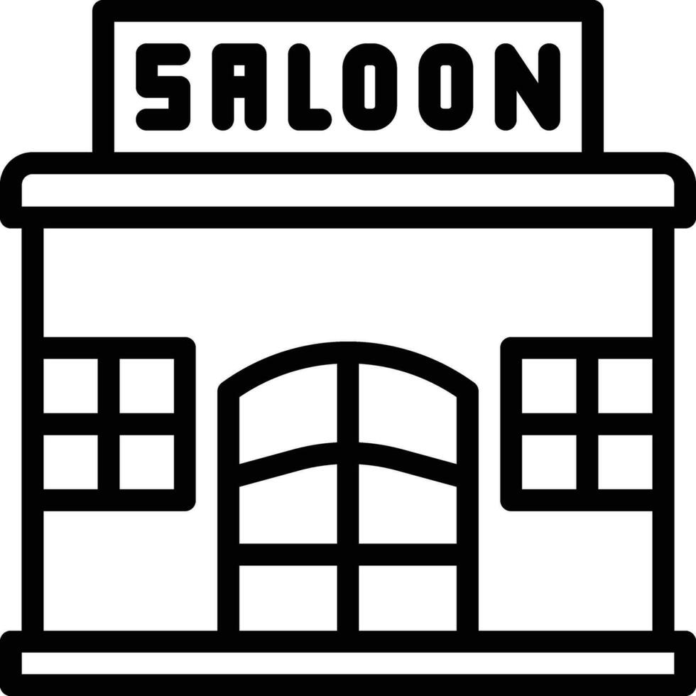Saloon Vector Icon
