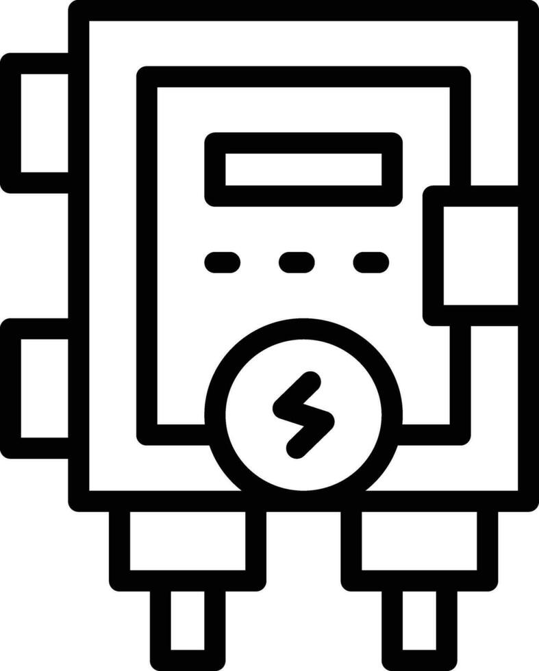 Fuse Box Vector Icon