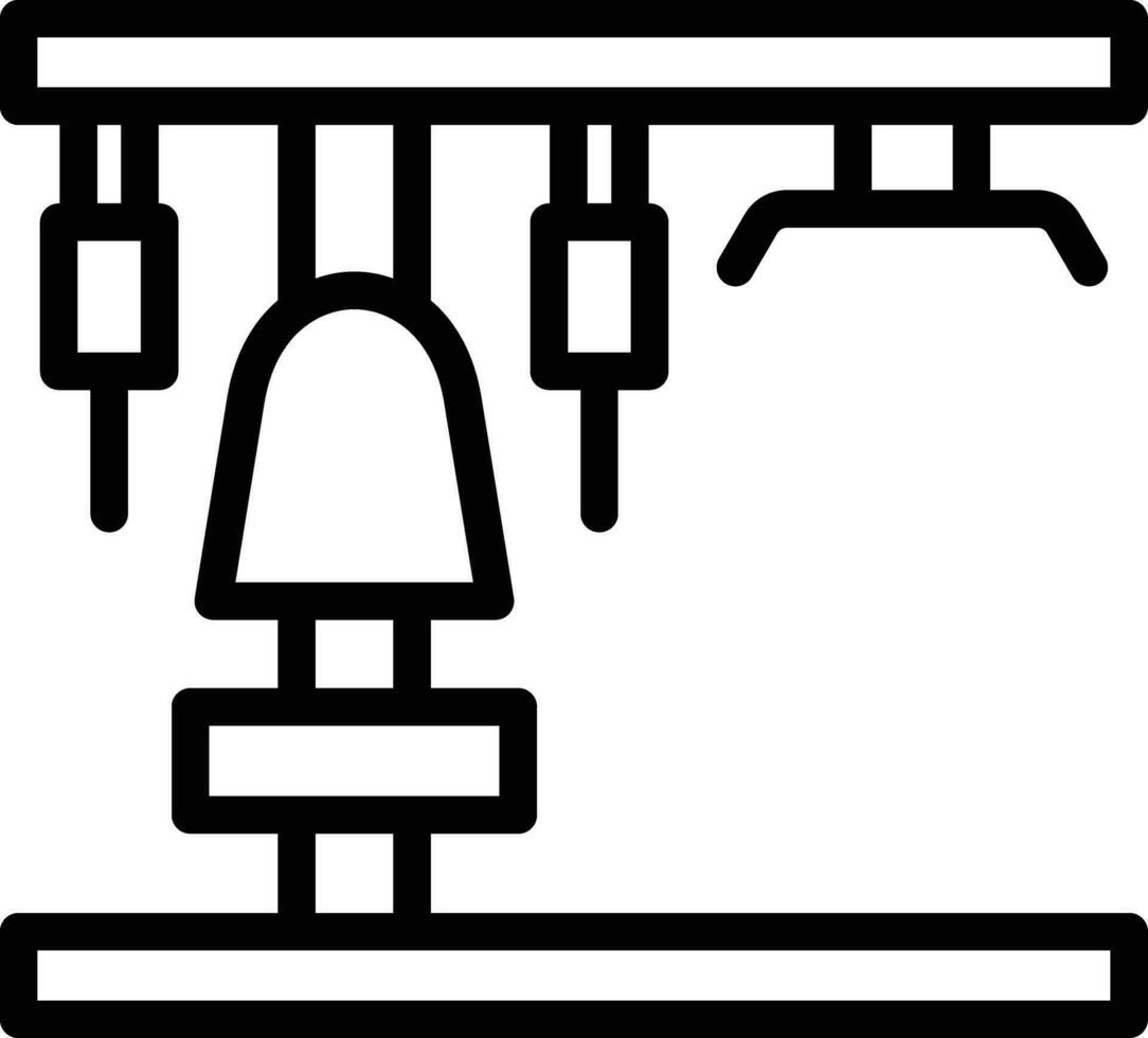 Gym Station Vector Icon