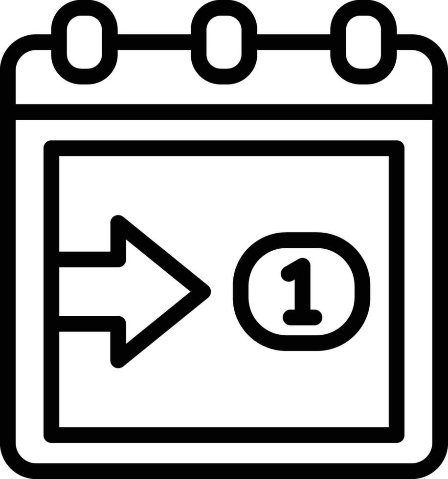 Tomorrow Vector Icon
