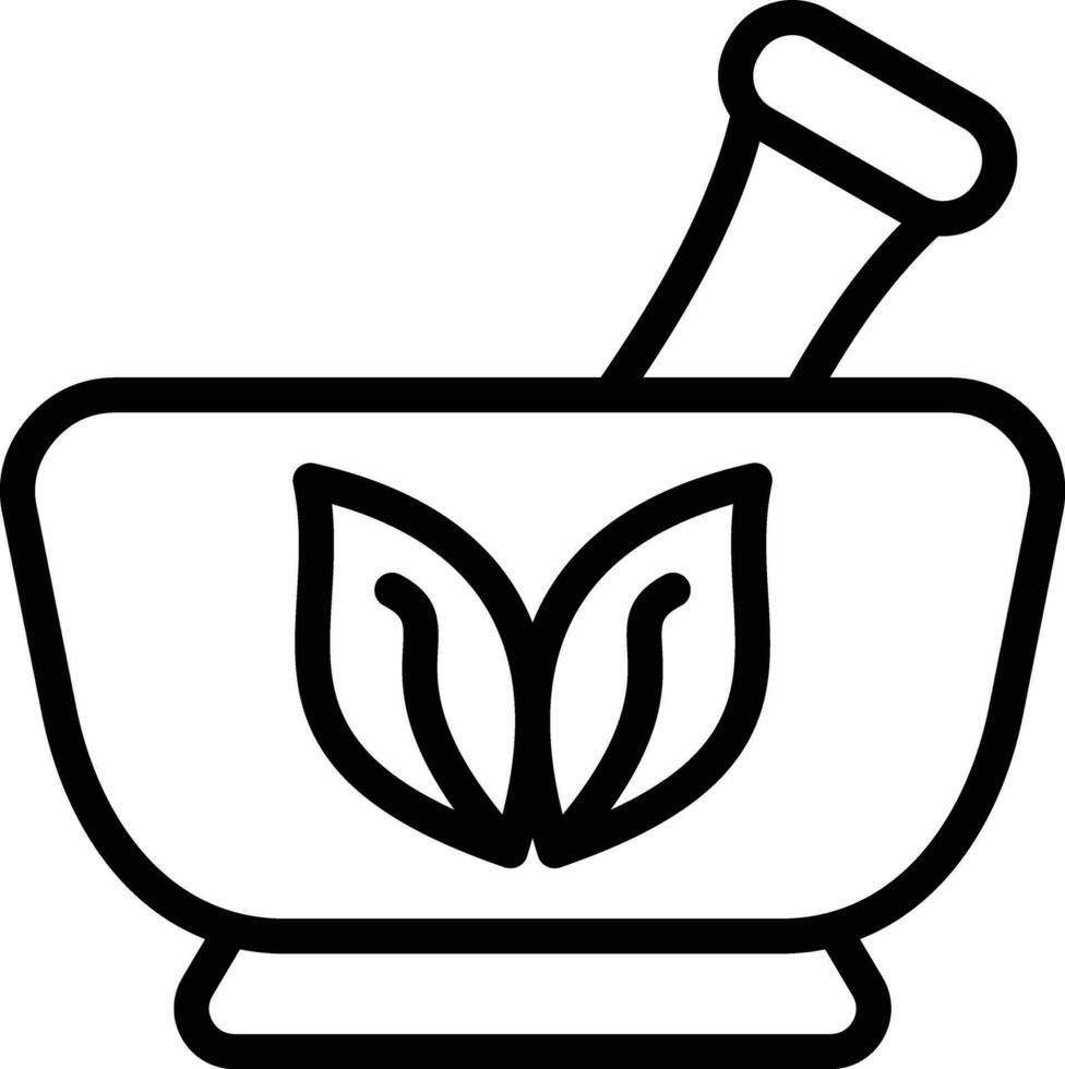 Herbal Treatment Vector Icon