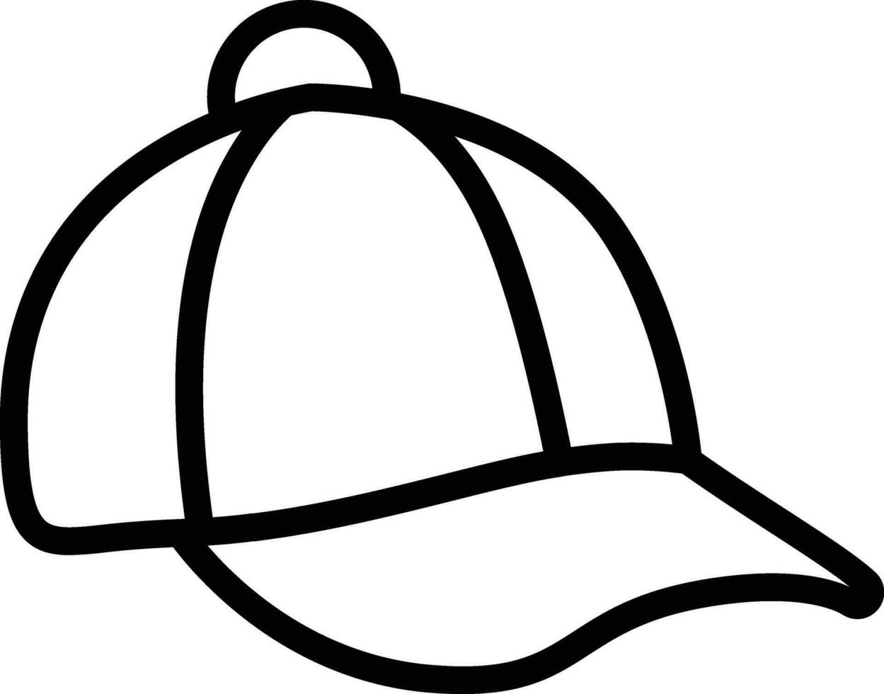 Baseball Cap Vector Icon