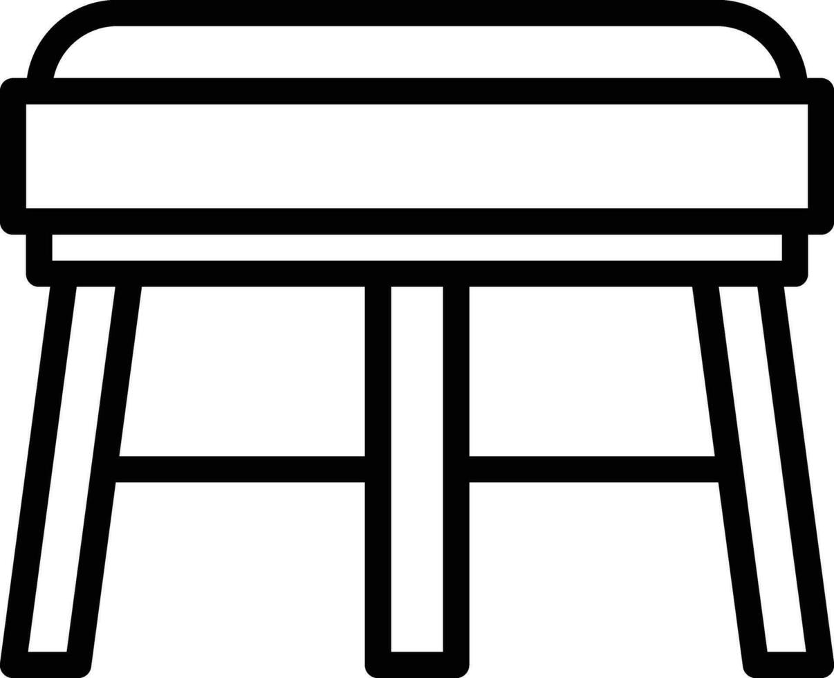 Stool Vector Icon