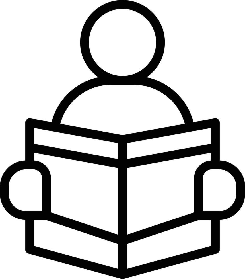 Reading Vector Icon
