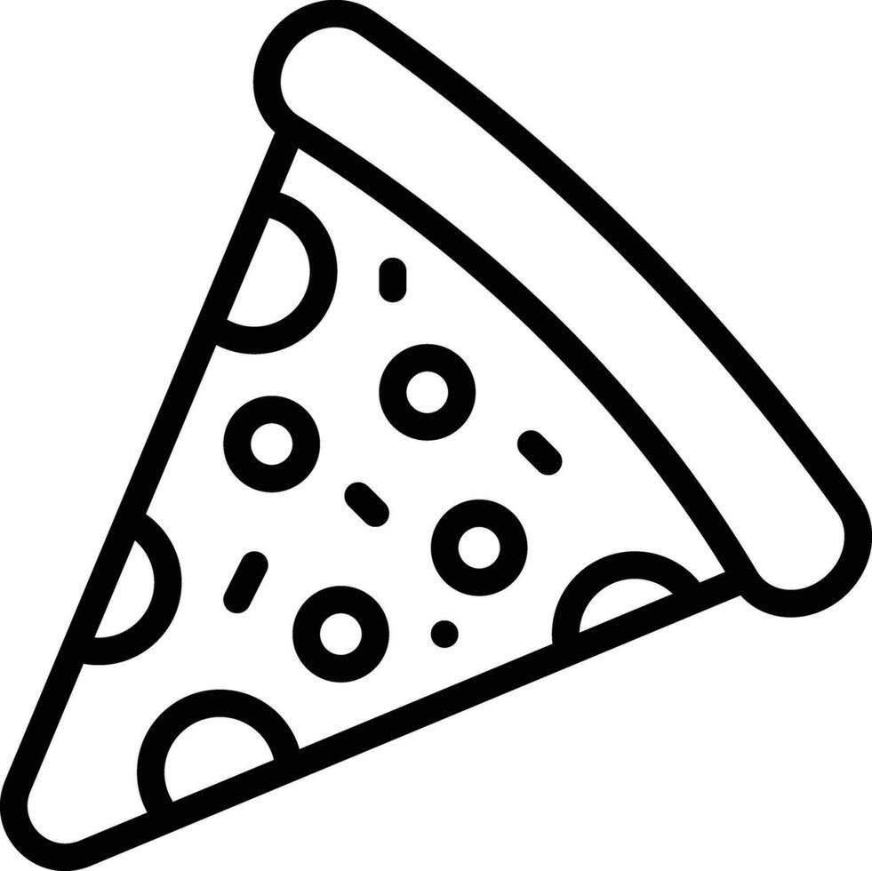 Pizza Slice Vector Icon