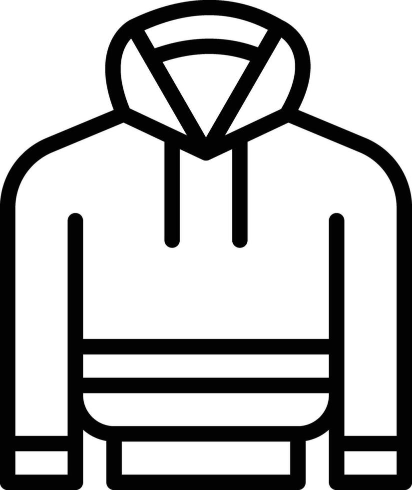 Hoodie Vector Icon