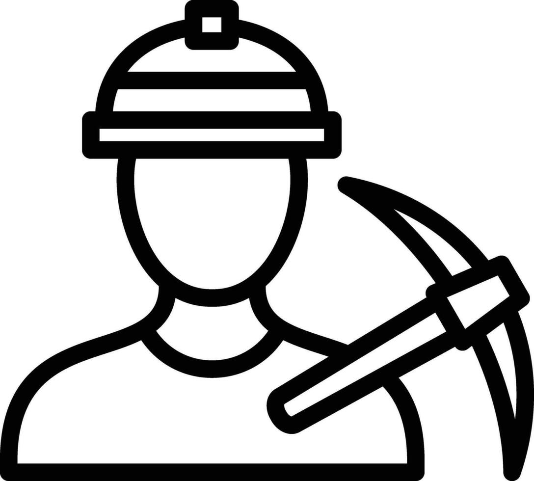 Miner Vector Icon