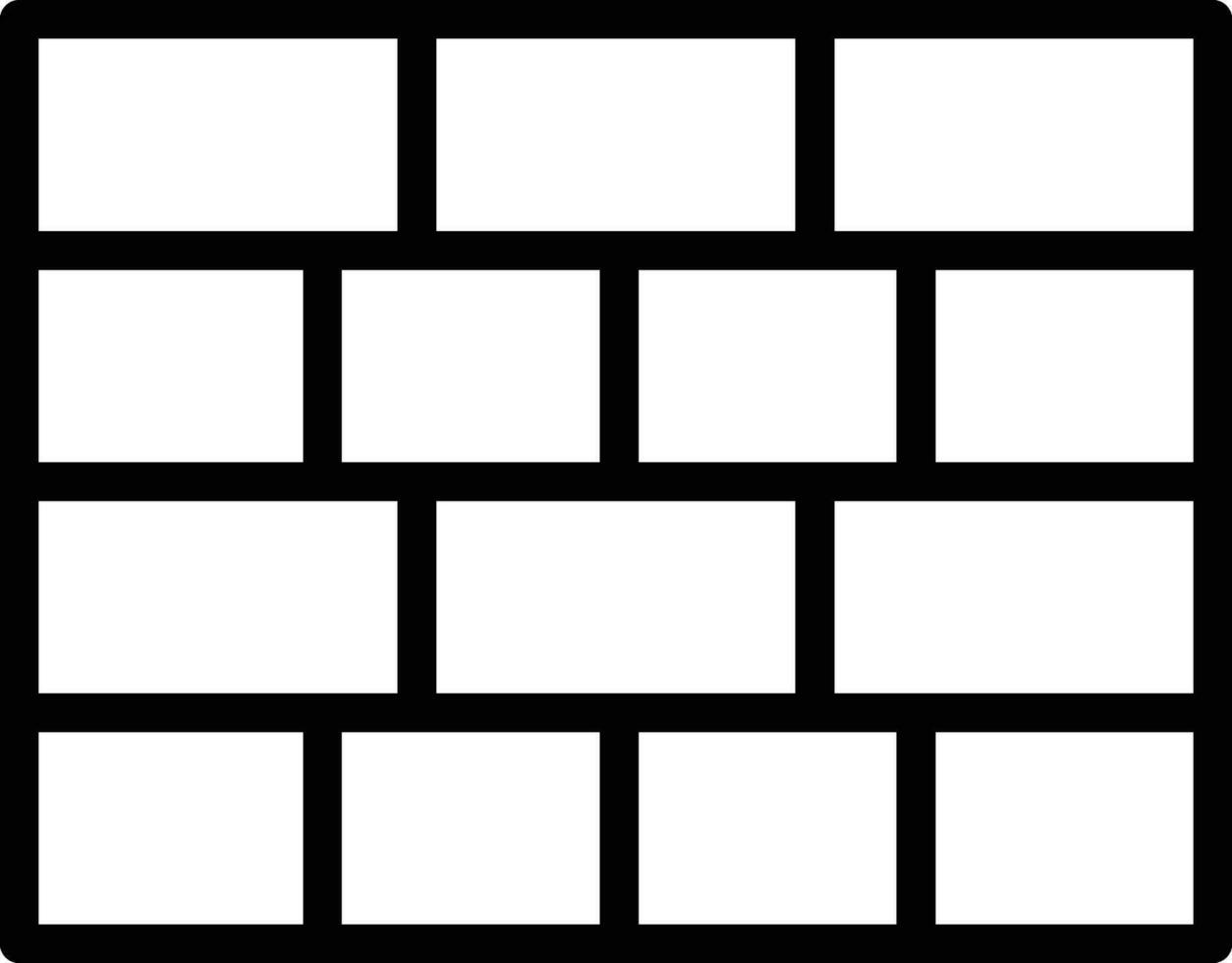 Bricks Vector Icon