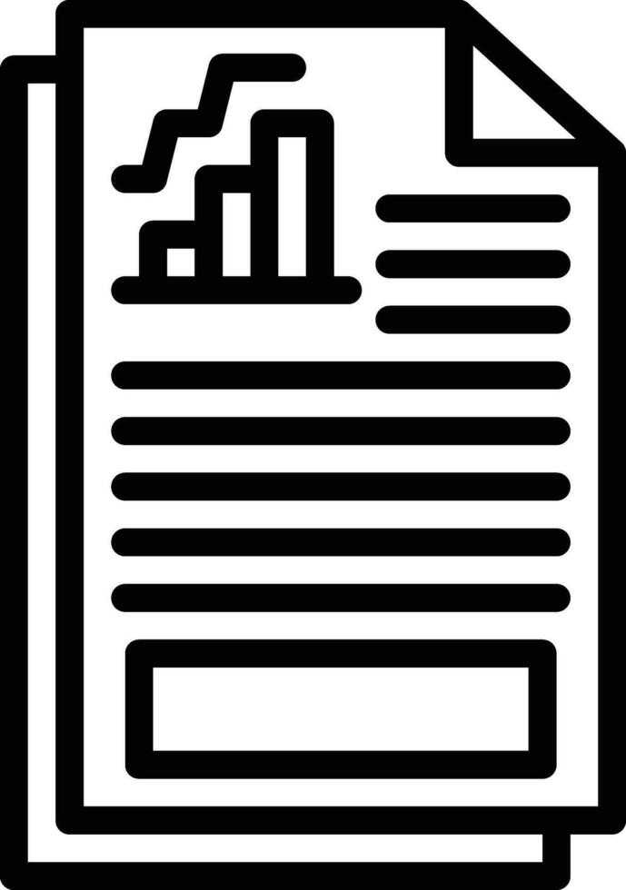 Debt Analysis Vector Icon