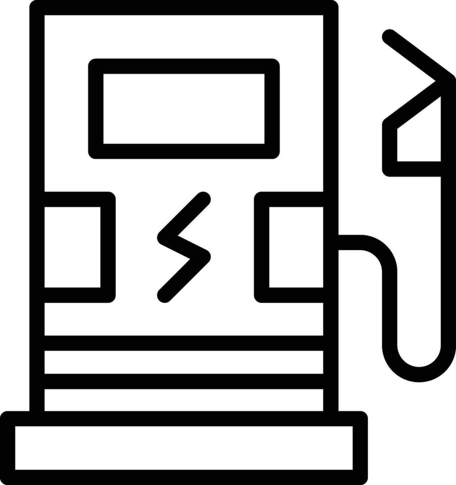 Charging Station Vector Icon