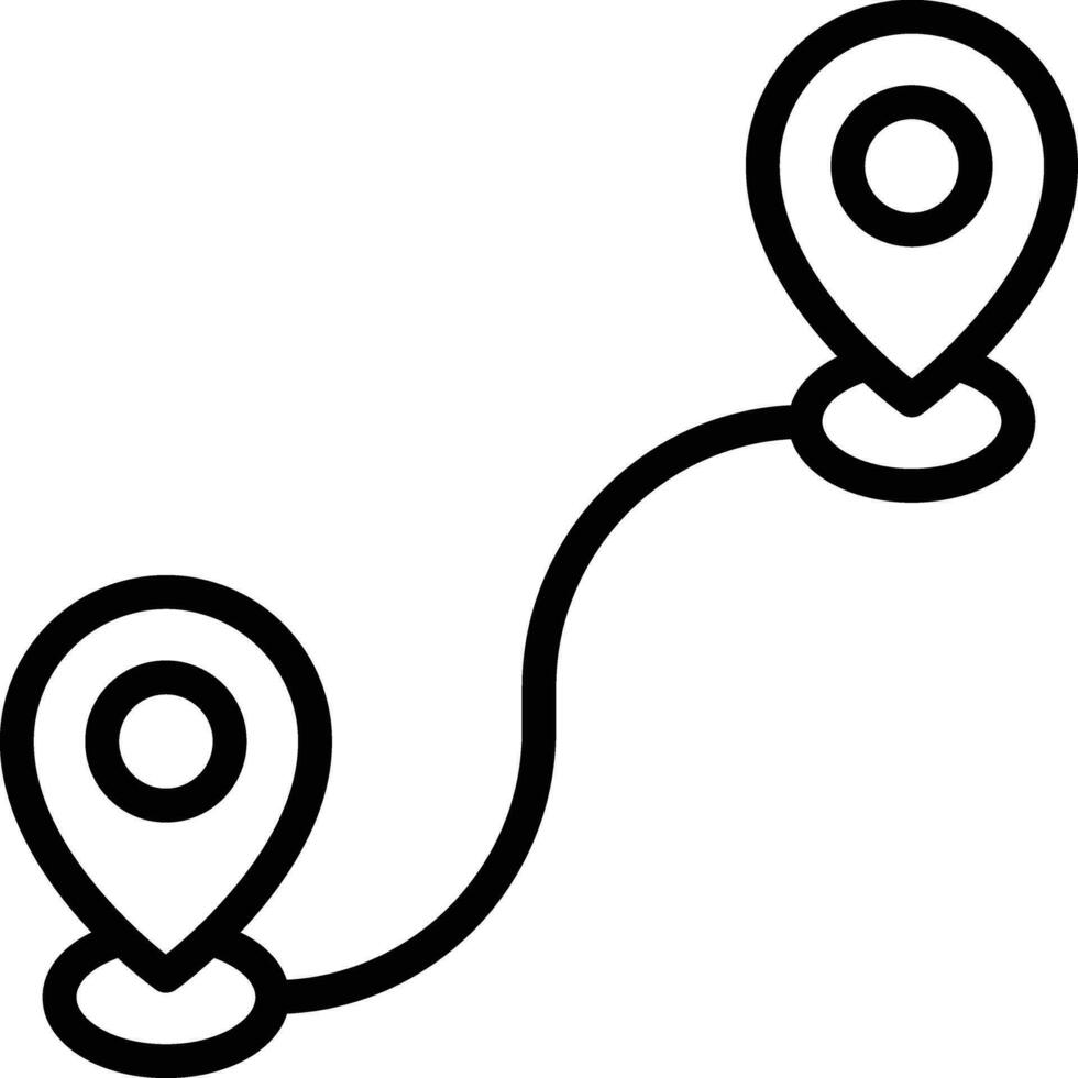 Route Vector Icon