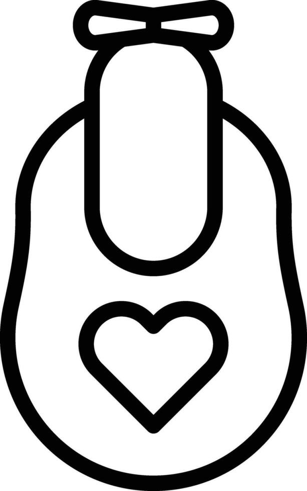 Bib Vector Icon