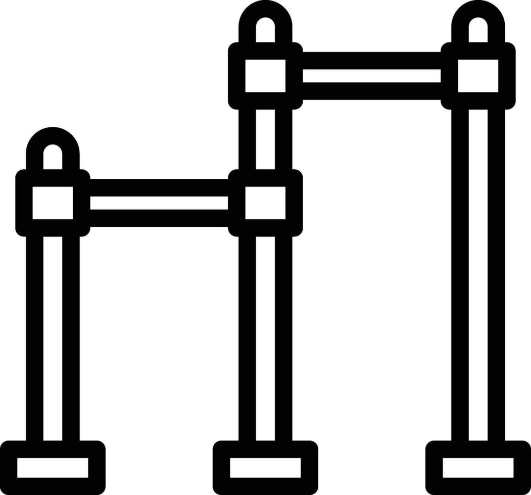 Chin Ups Vector Icon