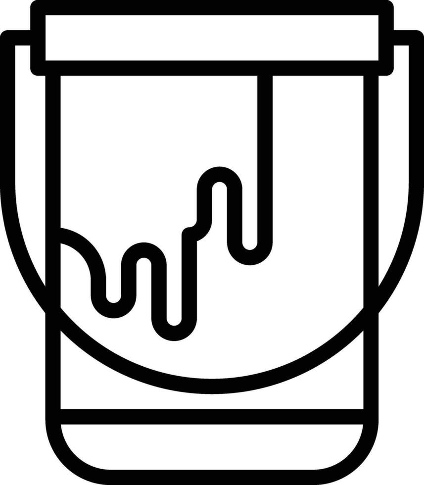 Paint Bucket Vector Icon