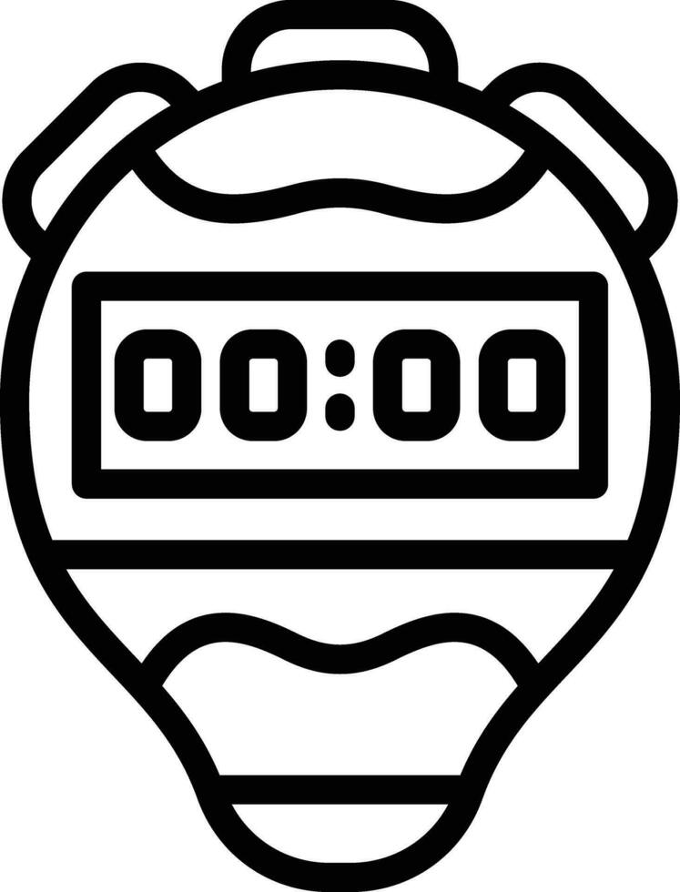 Stopwatch Vector Icon