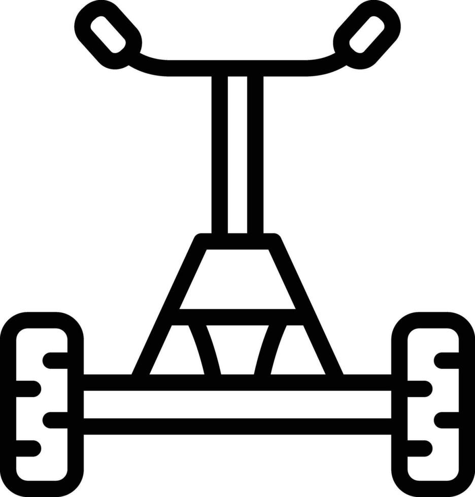 segway vector icono