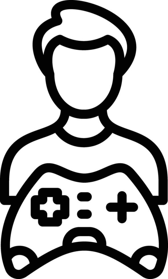 Gamer Vector Icon