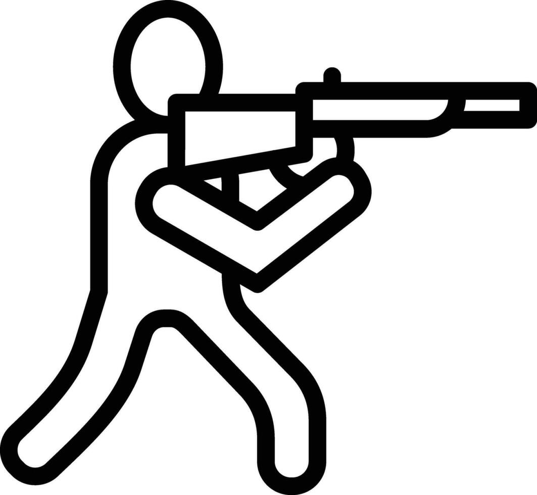 Shooting Vector Icon