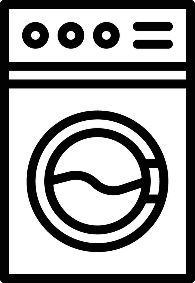 Washing Machine Vector Icon