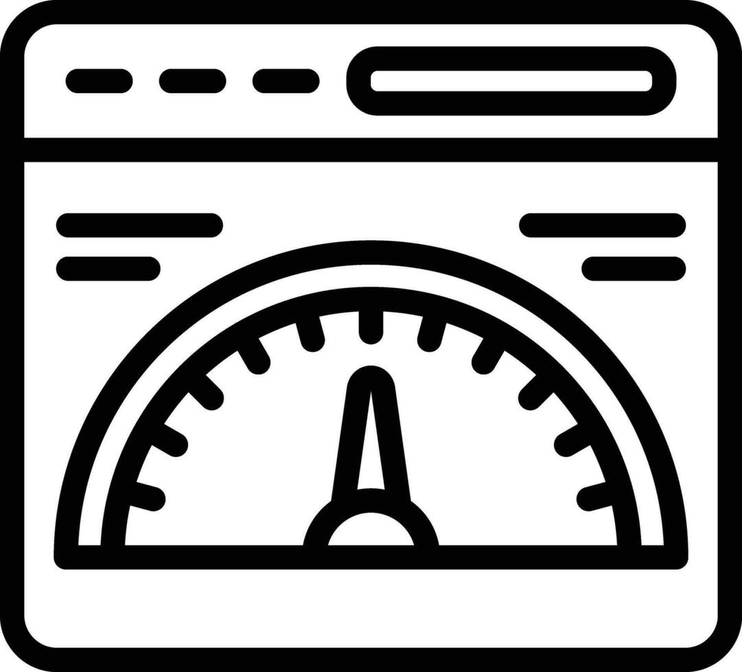 Page Speed Vector Icon